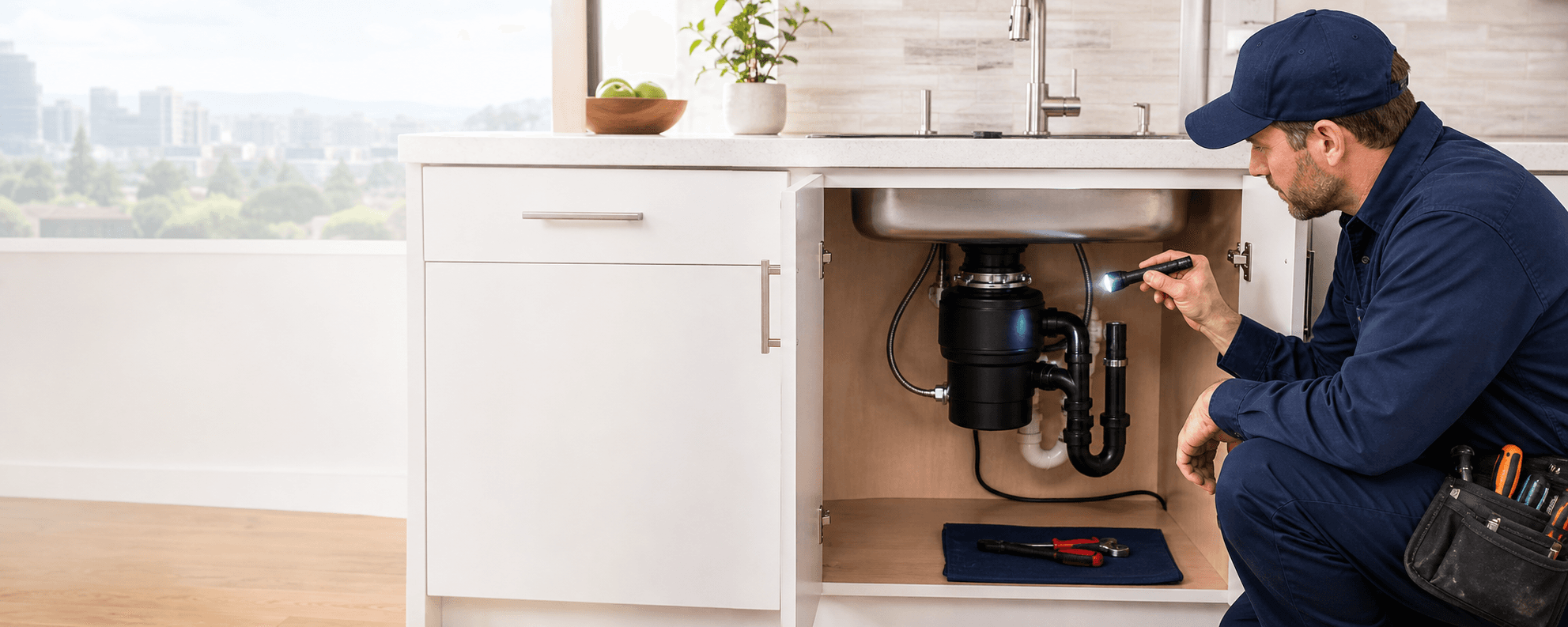 Garbage disposals in Bellevue homes — long-form plumbing guides from Bellevue Plumber Pro covering garbage disposals for Bellevue and Eastside homeowners