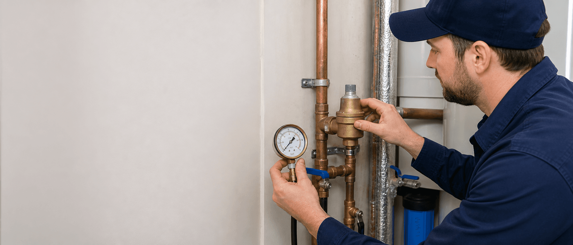 Water pressure in Bellevue and Eastside homes — long-form plumbing guides from Bellevue Plumber Pro covering water pressure for Bellevue and Eastside homeowners