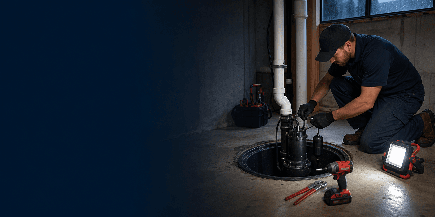 Sump pump service and battery backups in Bellevue, WA — performed by Bellevue Plumber Pro, a licensed and insured Washington State plumbing contractor serving Bellevue and the Eastside