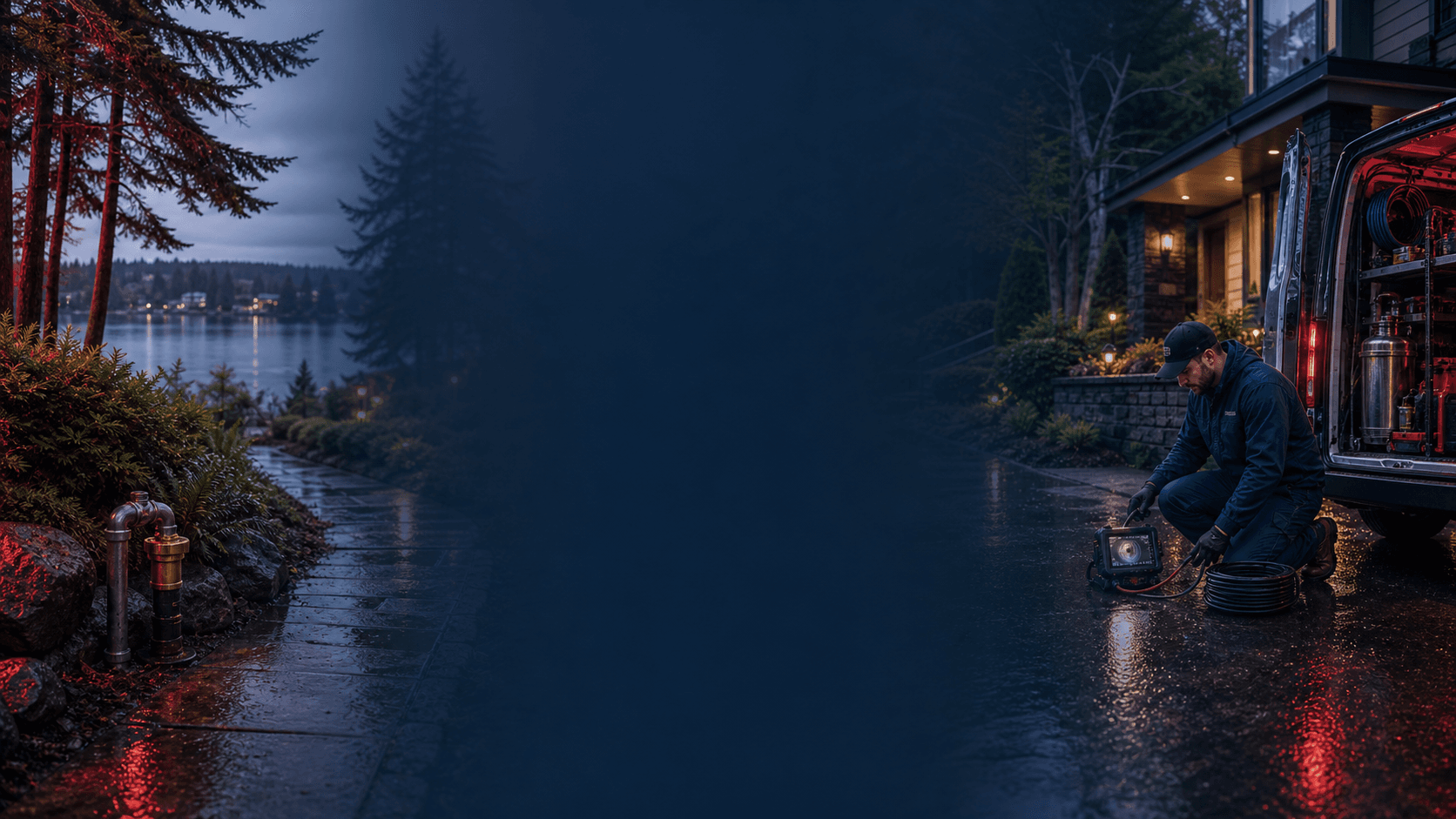 Licensed Bellevue Plumber Pro serving Mercer Island, WA — Eastside neighborhood, ZIP 98040, 38 min average response time across emergency, water heater, drain, sewer, and pipe repair